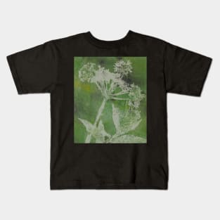 Inner Peace - Cow Parsley Green Kids T-Shirt